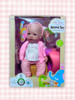 Juguete Muñeca Bebé Real Baby Bryana con Accesorios