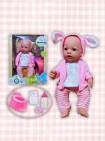 Juguete Muñeca Bebé Real Baby Bryana con Accesorios - Imagen 3